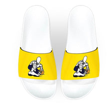 Load image into Gallery viewer, GZ WHITE-GOLD CHAMPIONSHIP YOUTH SLIDES