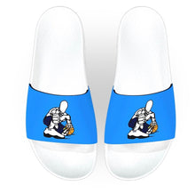 Load image into Gallery viewer, GZ WHITE-ROYAL/NAVY STATE CHAMP SLIDES