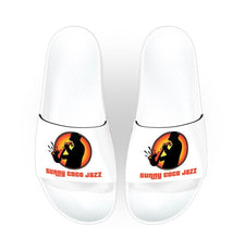 Load image into Gallery viewer, WHITE-SUNNY COCO JAZZ SLIDES