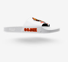 Load image into Gallery viewer, WHITE-SUNNY COCO JAZZ SLIDES