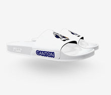 Load image into Gallery viewer, GZ WHITE-CHS TIGERS BLUE FONT SLIDES