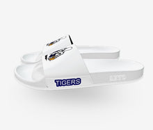 Load image into Gallery viewer, GZ WHITE-CHS TIGERS BLUE FONT WOMEN'S SLIDES