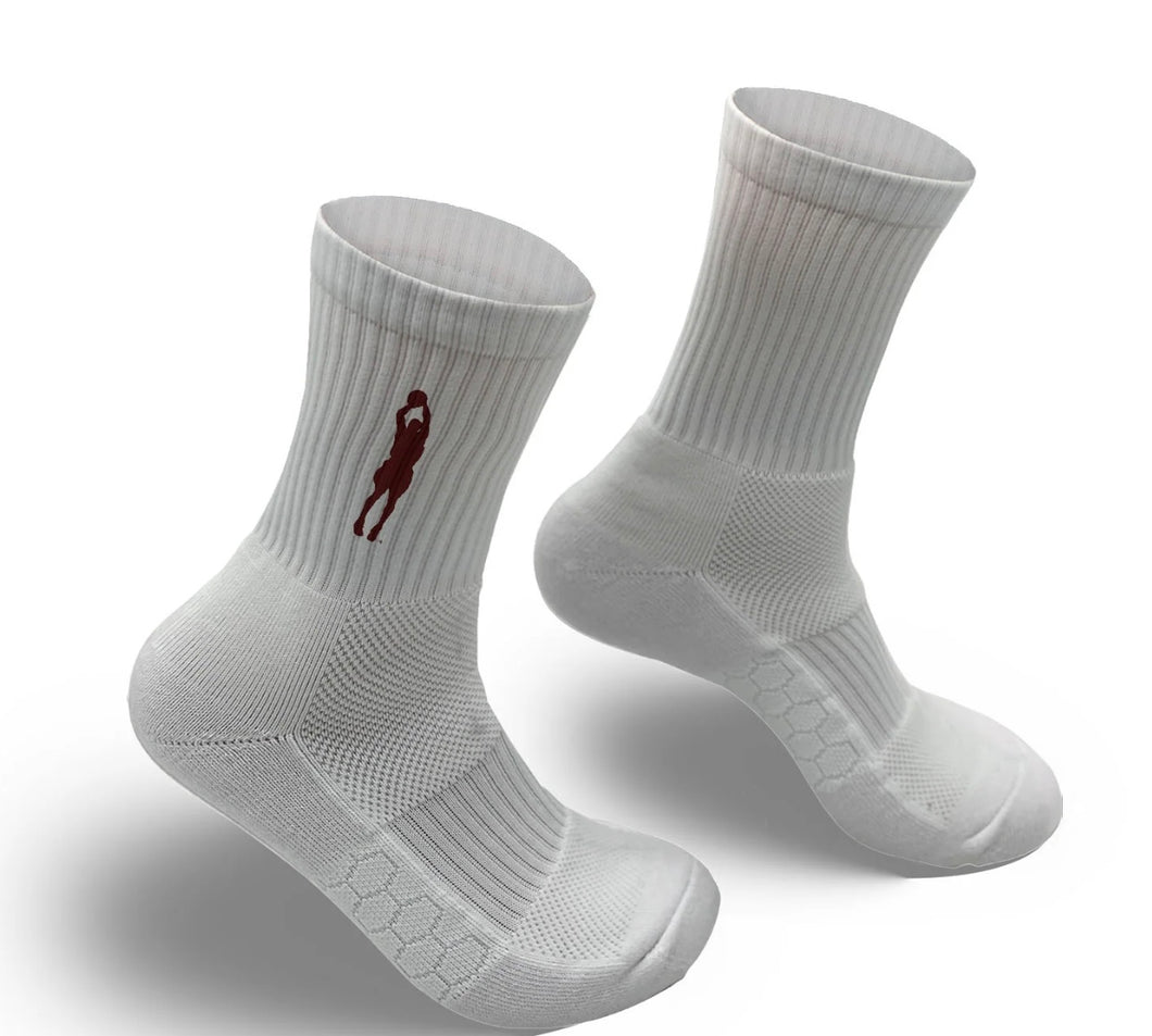 GZ White-Maroon