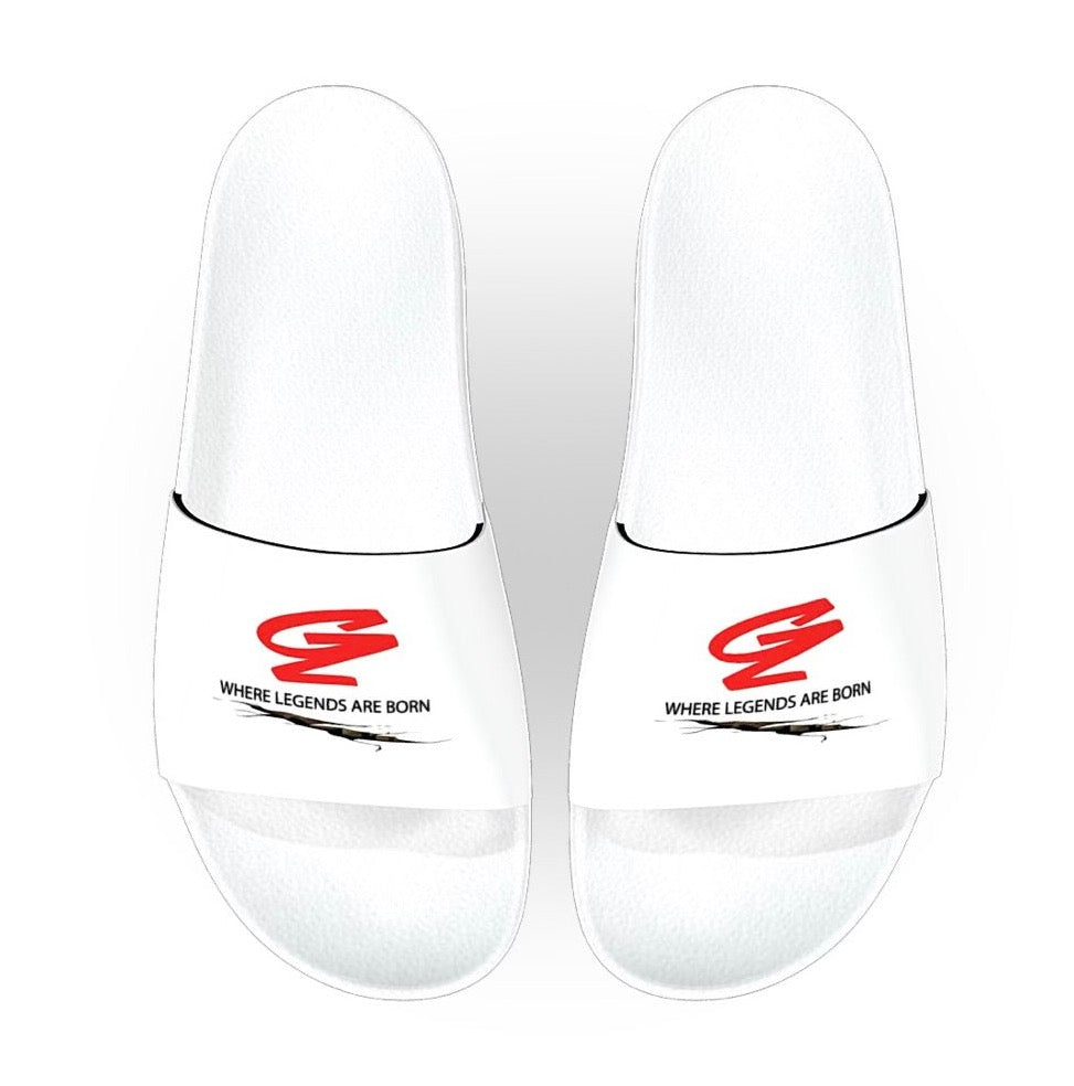 CUSTOMIZE - GZ WHITE-RED/ WHERE LEGENDS ARE BORN SLIDES