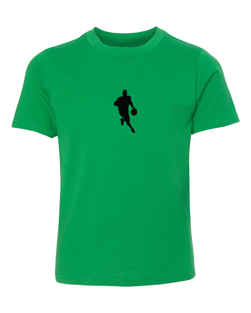 KELLY GREEN W.L.A.B. YOUTH COTTON CREW T-SHIRT