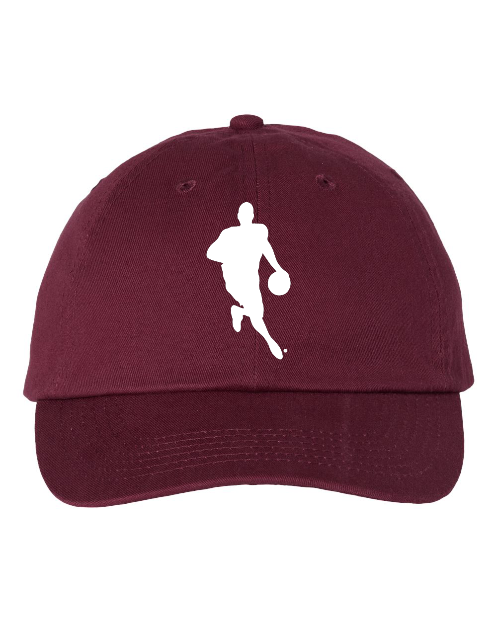 MAROON W.L.A.B. WHITE EMBROIDERY CLASSIC DAD HAT