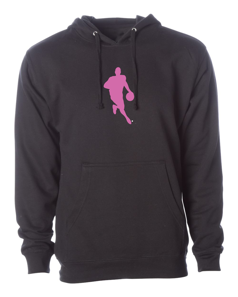 BLK W.L.A.B. PINK UNISEX MIDWEIGHT HOODED SWEATSHIRT