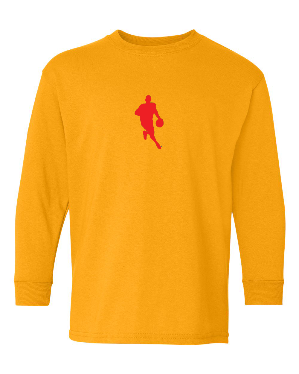 GOLD W.L.A.B. RED YOUTH LONG SLEEVE T-SHIRT