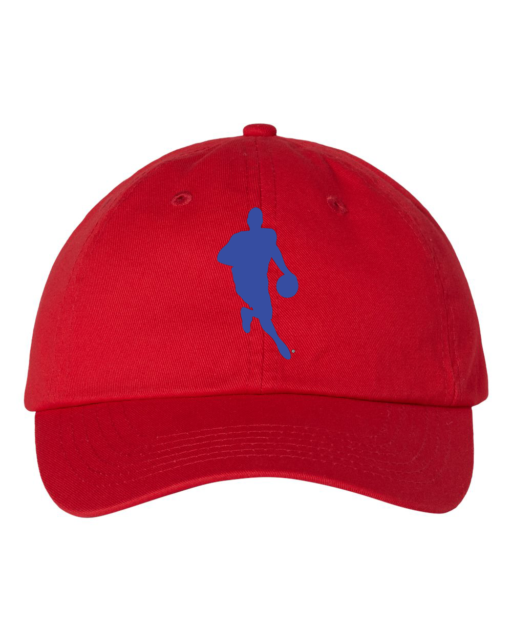 RED W.L.A.B. ROYAL BLUE EMBROIDERY CLASSIC DAD HAT